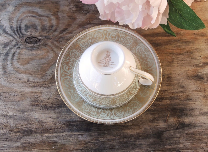 Royal Doulton English Renaissance Tea Cup Set Tea Cup Saucer Etsy