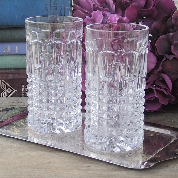 Lead Crystal Highball Glasses Etsy
