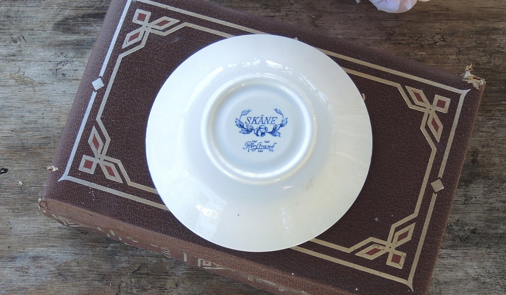 中国　藍釉吹墨　煎茶碗　四客　時代箱付　M　R4521 中国 藍釉吹墨 煎茶碗 四客 時代箱付 M R4521