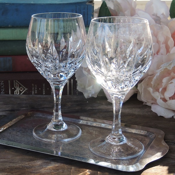 Atlantis Crystal Glasses Etsy