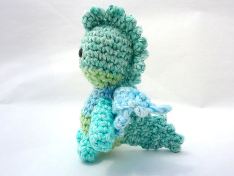 Crochet Dragon Pattern Crochet Amigurumi Pattern Cute Baby Dragon CROCHET PATTERN ONLY image 2