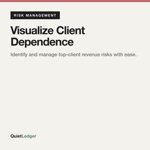 Freelancer Revenue Risk & Client Dependency Planner