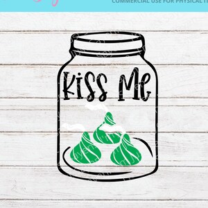St Patrick&#39;s Day SVG Bundle | Mason Jar SVG | Hershey Kiss SVG | Cut File | Cricut | Silhouette | Digital Download