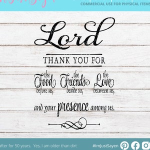 Christliche Zitate SVG | Glaube SVG | Danke Essen | Bauernhaus SVG | Liebe SVG Digitaler Download | Cricut SVG | Familie SVG | Freunde SVG.
