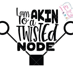 Sono simile a un nodo contorto Crafting SVG, dxf, eps, jpg, pdf, png, file di taglio Cricut Silhouette Pazzles Clip Art Adobe Digital Download