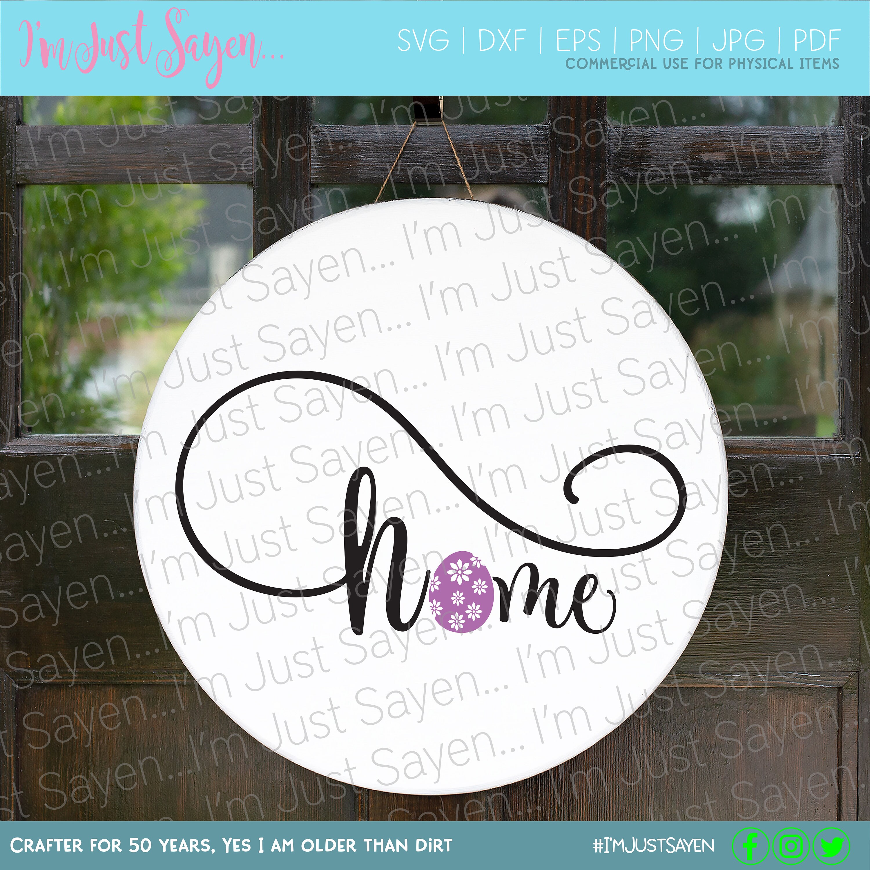 Download Love with Easter Eggs SVG Spring Home with Easter Eggs SVG | Etsy