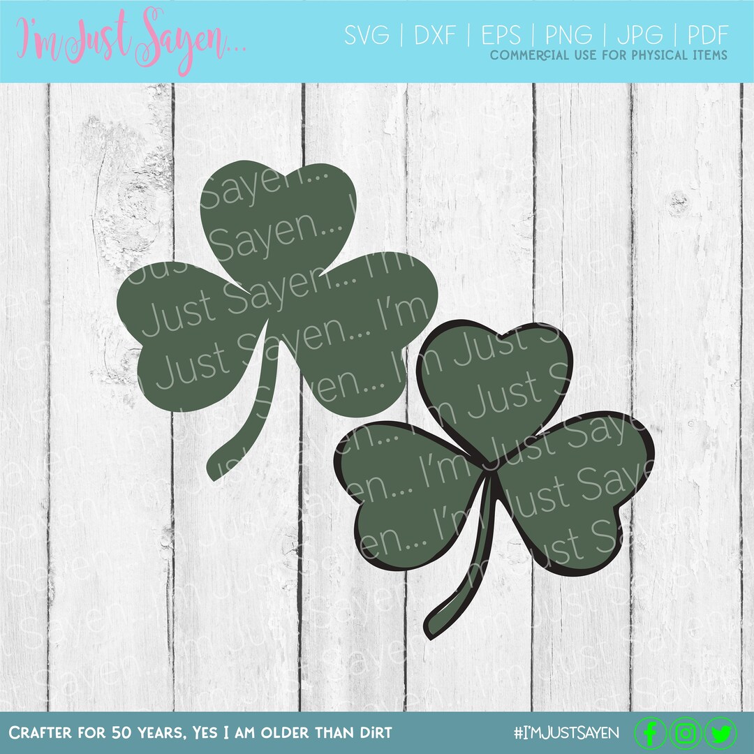 Shamrock SVG | Clover Leaf SVG | Saint Patricks Day Svg | Four Leaf Svg ...