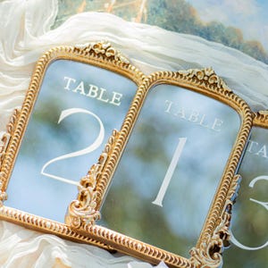 Our Mirror Wedding Table Numbers bring timeless elegance to any celebration, serving as both functional Wedding Table Numbers and eye-catching Wedding Table Decor. Paired with warm Gold Reception Decor accents and a coordinating Wed Sign, these Mirrored Table Numbers Unique pieces create a polished, romantic atmosphere guests will remember.