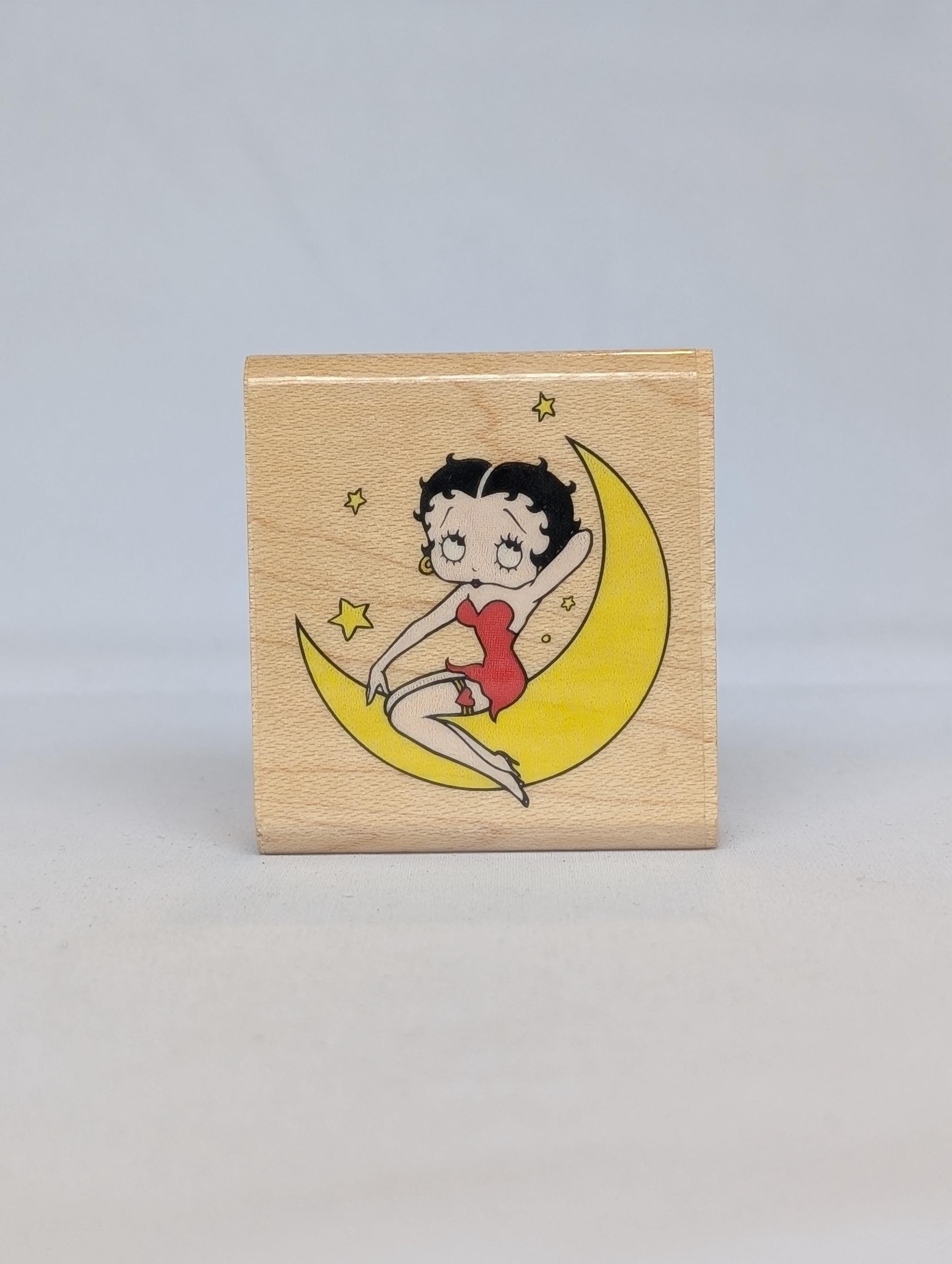 Betty Boop Rubber Stamp - Etsy