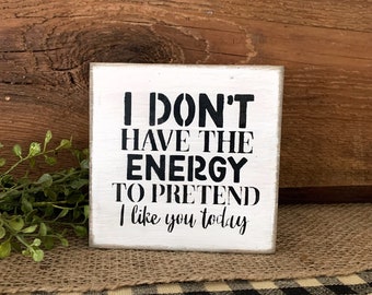 Funny Office Decor, Mini Tray Sign, Funny Desk Decor, Co Worker Gift Idea, Tiered Tray Farmhouse Signs, Sign For Desk, Office Decor