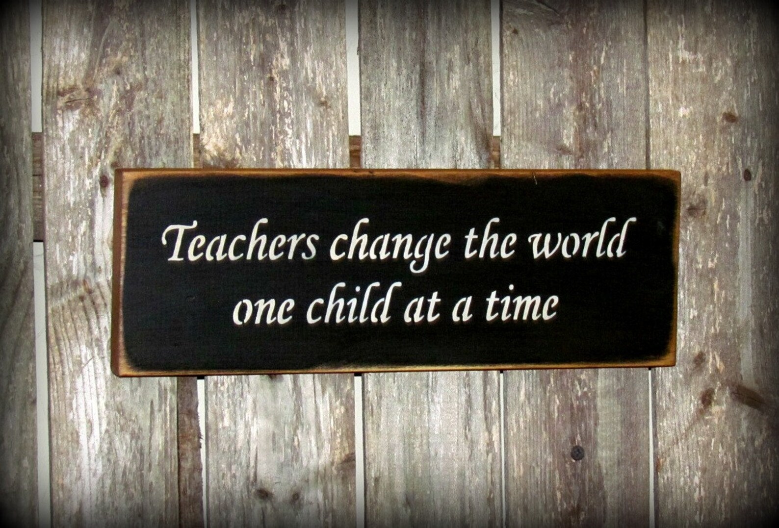 Teachers Gift Teacher Appreciation Teachers Change the Etsy