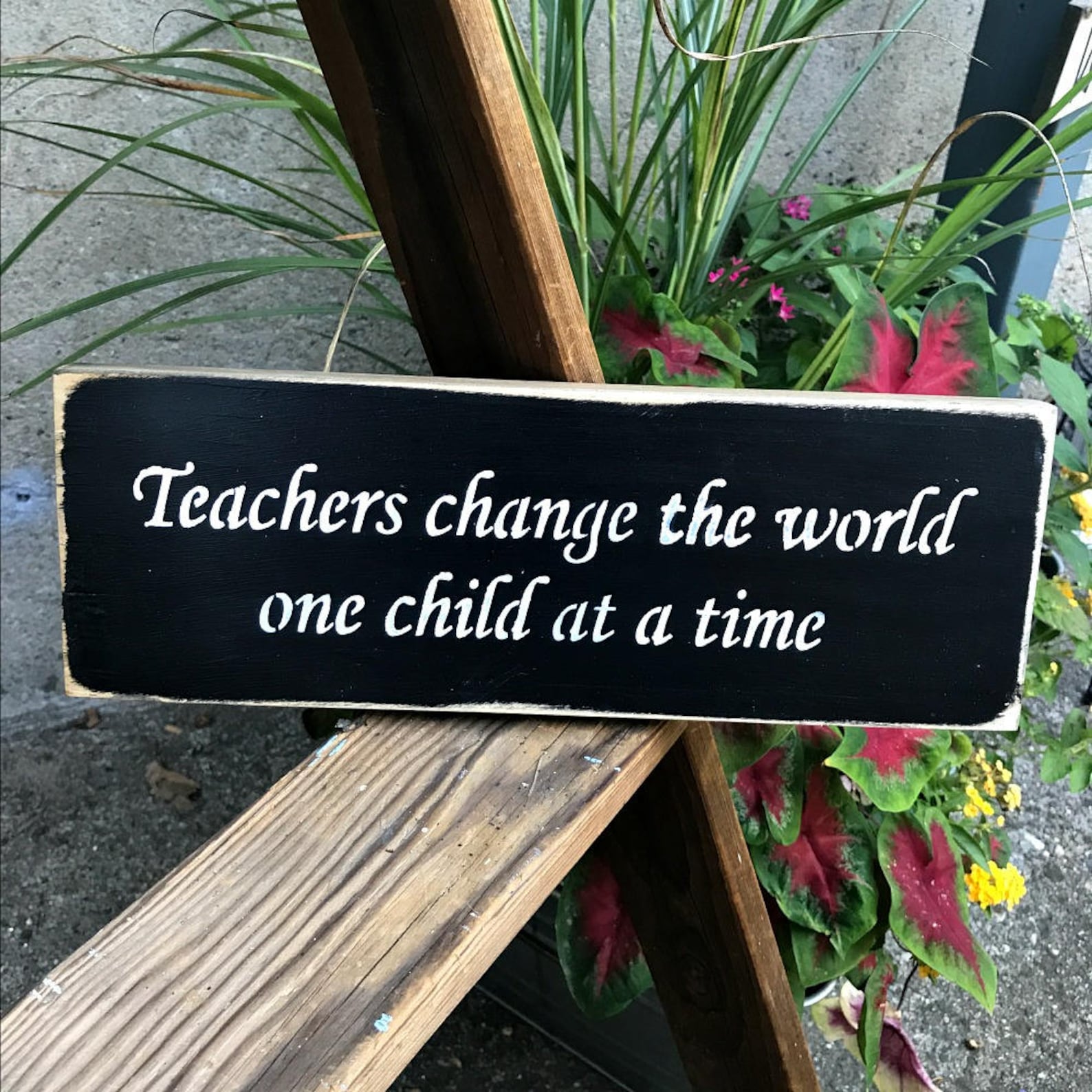 Teachers Gift Teacher Appreciation Teachers Change the Etsy