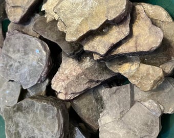 1 pound Natural Mica Mineral Flakes Raw Rough Chunks Silvery Gray Mineral Specimen 1 pound