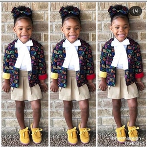 Girls blazer, back to school blazer, girls uniform blazer, first day of school outfit, prek graduation, toddler blazer, school blazer,