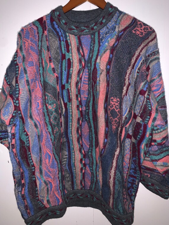 Vintage 90s Coogi Cashmere Sweater, Coogi Cashmere