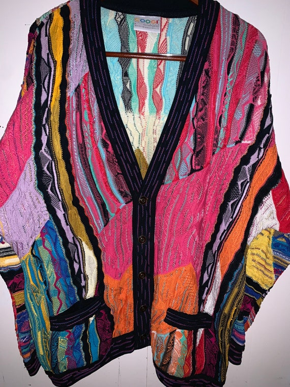 Vintage 90s Coogi Cardigan, Coogi Cardigan, Coogi