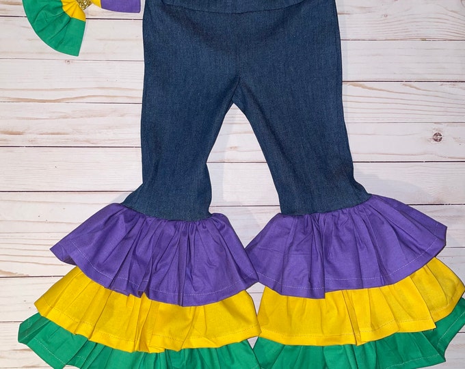 mardi gras pants girls