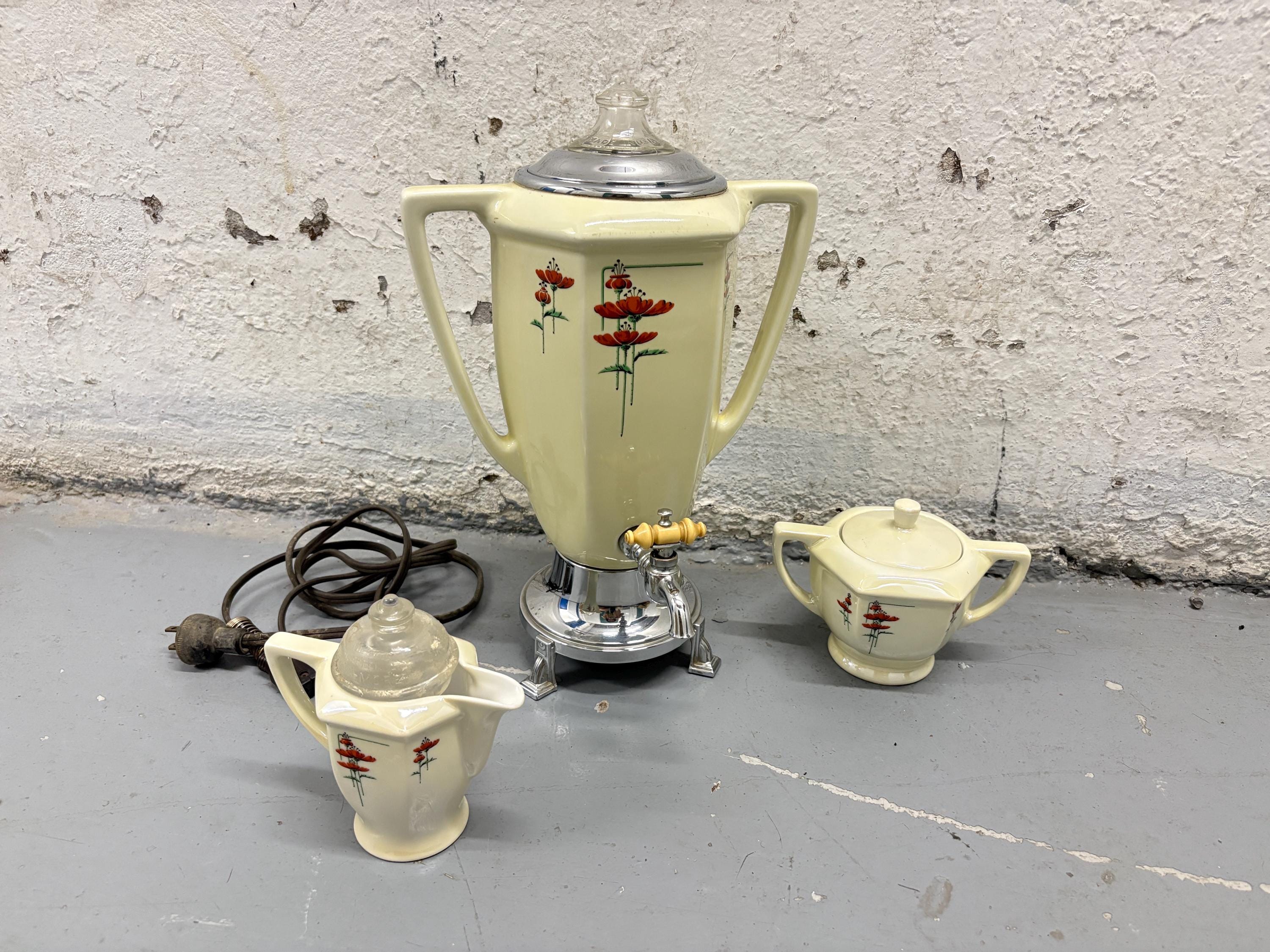 ロイヤル・ロチェスター　　コーヒーポット Royal Rochester Percolator - Etsy