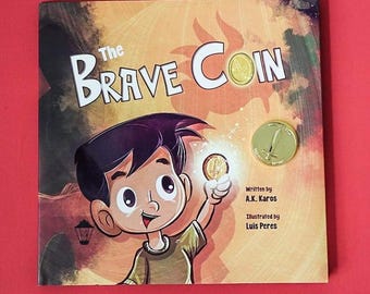 The Brave Coin Hardback with Commemorative Coin, First Edition SIGNED