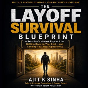 Layoff Survival Blueprint | Career Recovery PDF Guide + Resume Template, Job Tracker, LinkedIn Scripts | Recruiter-Written Job Search Kit