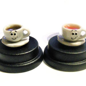 Tea Pet Coffee Pet © Cup of tea, Cup of coffee, bff gift, gift for her, birthday gift, Gift for him desktop gift anniversary gift funny gift