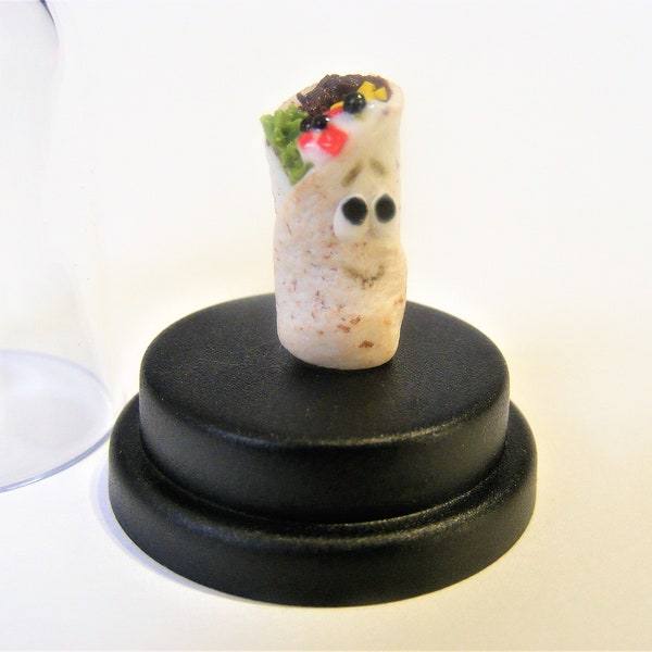 Burrito Pet © Mexican food, Tex Mex, tortilla,  food lover,  fast food, desktop gift, dashboard gift, novelty gift, cute gift, Funny gift