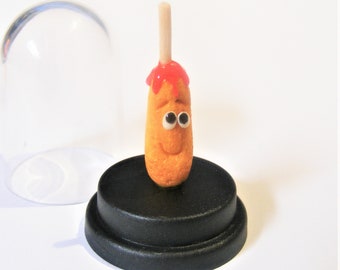 Corn Dog Pet © Weiner lover, Corndog, Pluto dog, Fast food, Comedy gift, Novelty gift, Cute gift, Desk top gift, Funny gift, Dashboard gift