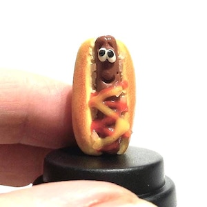 Hotdog Pet © Hot dog, Wiener, Frankfurter, gift for foodie, fast food gift, comedy gift, novelty gift, cute gift, desk top gift, Funny gift