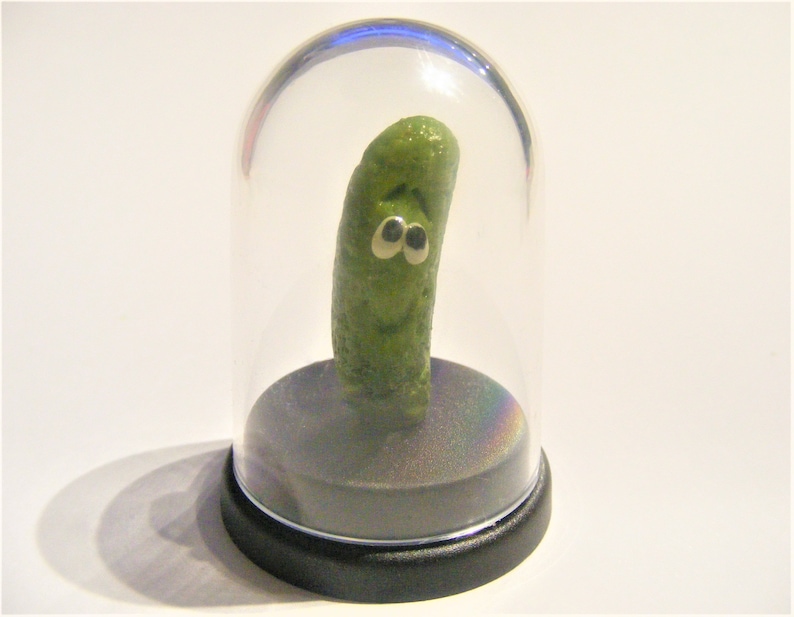 Dill Pickle Pet © Gherkin Pickle Pet © Pregnancy announcement Pickled gherkin novelty gift dashboard gift desk top gift Funny gift image 6