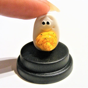 Devilled Egg Pet ©  Egg gift Gift for him Gift for her Gift for cook Gift for friend Chef gift Desktop gift Cute gift Funny gift Party food