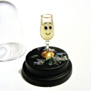 Champagne Huisdier © Gefeliciteerd cadeau Huwelijkscadeau Feest cadeau Cadeau voor hem Cadeau voor haar afstudeercadeau schattig Verlovingscadeau Grappig cadeau