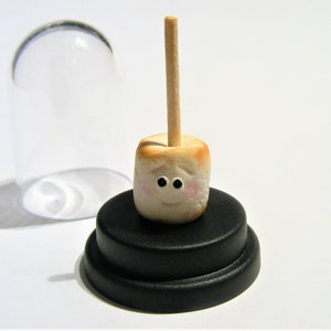 Toasted Marshmallow Pet © marshmallow melt, smore, camping gift, bonfire gift, comedy gift novelty gift cute gift desk top gift Funny gift