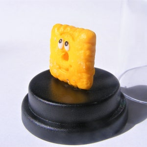 Cheese Cracker Pet © Cracker gift, Cheez lover gift, comedy gift, novelty gift, dashboard gift, humorous gift, desk top gift, Funny gift image 5