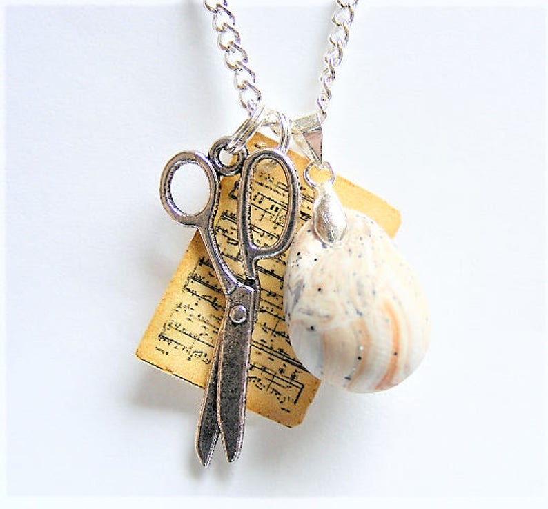 Rock Paper Scissors Necklace Rock Paper Scissors Pendant Etsy