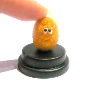 Scotch Egg Pet © Savoury Eggs, Picnic Eggs, Party Eggs, Snack eggs, Retro food, comedy gift, novelty gift cute gift desk buddy Funny gift