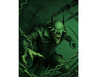 The Batman Who Laughs | Matte Vertical Poster