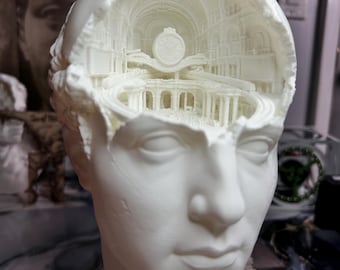Busto della Grand Central Station (file STL per stampa 3D)