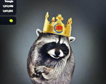 Jimothy Burger King Crown STL File 8K