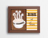Rise and Shine Printable Wall Art Quote Instant Download