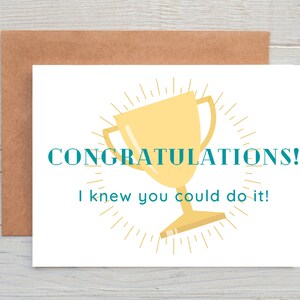 Gefeliciteerd kaart afdrukbare instant digitale download, nieuwe baankaart, promotiekaart, nieuwe huiskaart, soberheidskaart, pensioenkaart