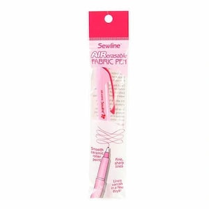 Air Erasable Roller Ball Pen — Perfect for Quilting, Sewing, & Crafts