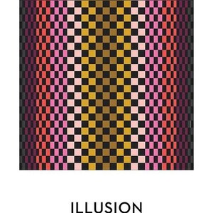 Illusion quilt pattern by Nicole Daksiewicz of Modern Handcraft