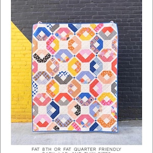 The Elena Quilt pattern by Erica Jackman from Kitchen Table Quilting
