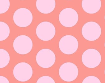 Tula Pink - ROAR! - Dinosaur Eggs Fabric in Blush by FreeSpirit Fabrics