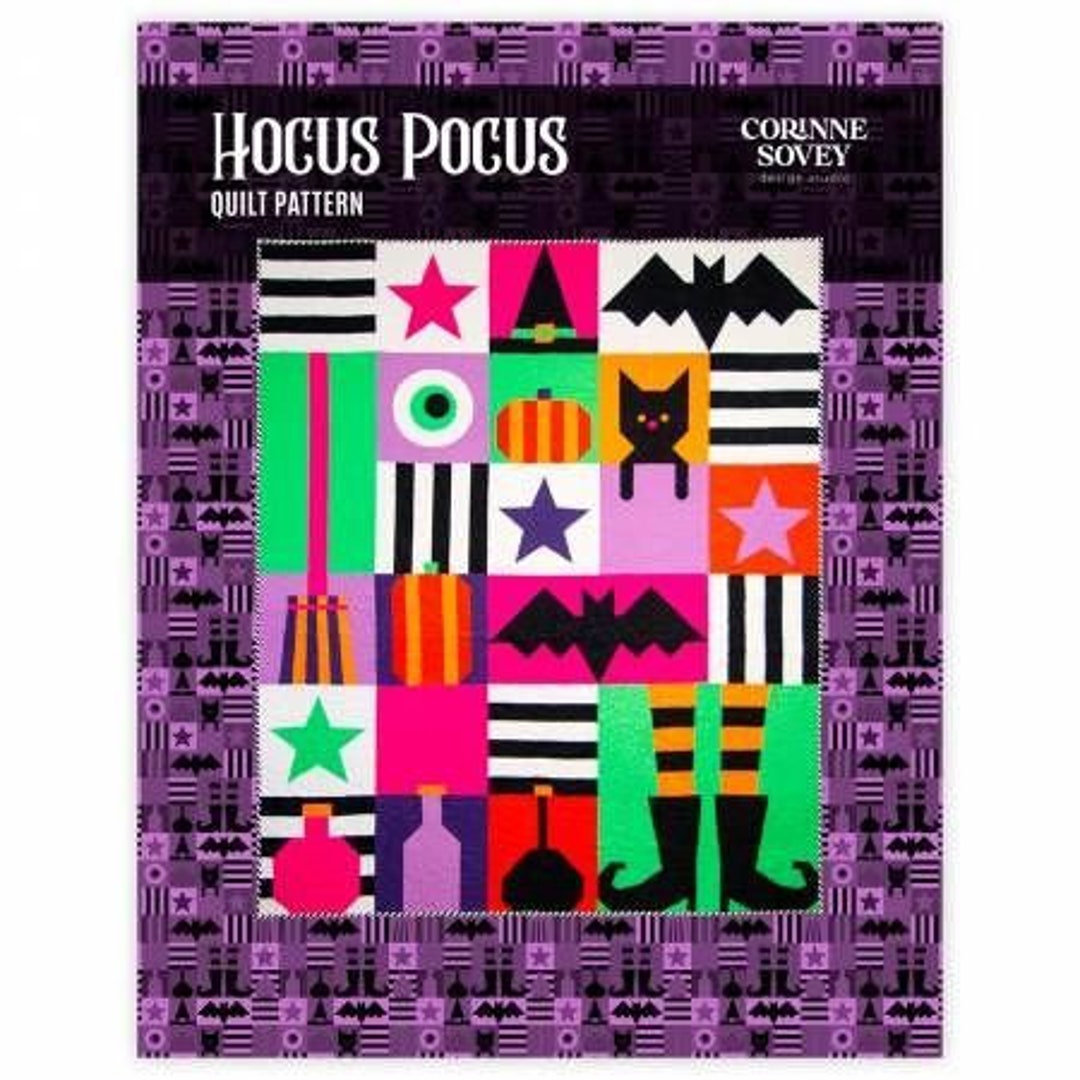 Hocus Pocus Quilt Pattern From Corinne Sovey Design Studio - Etsy