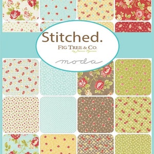 Stitched Mini Charm Pack – Joanna Figueroa of Fig Tree & Co. for Moda