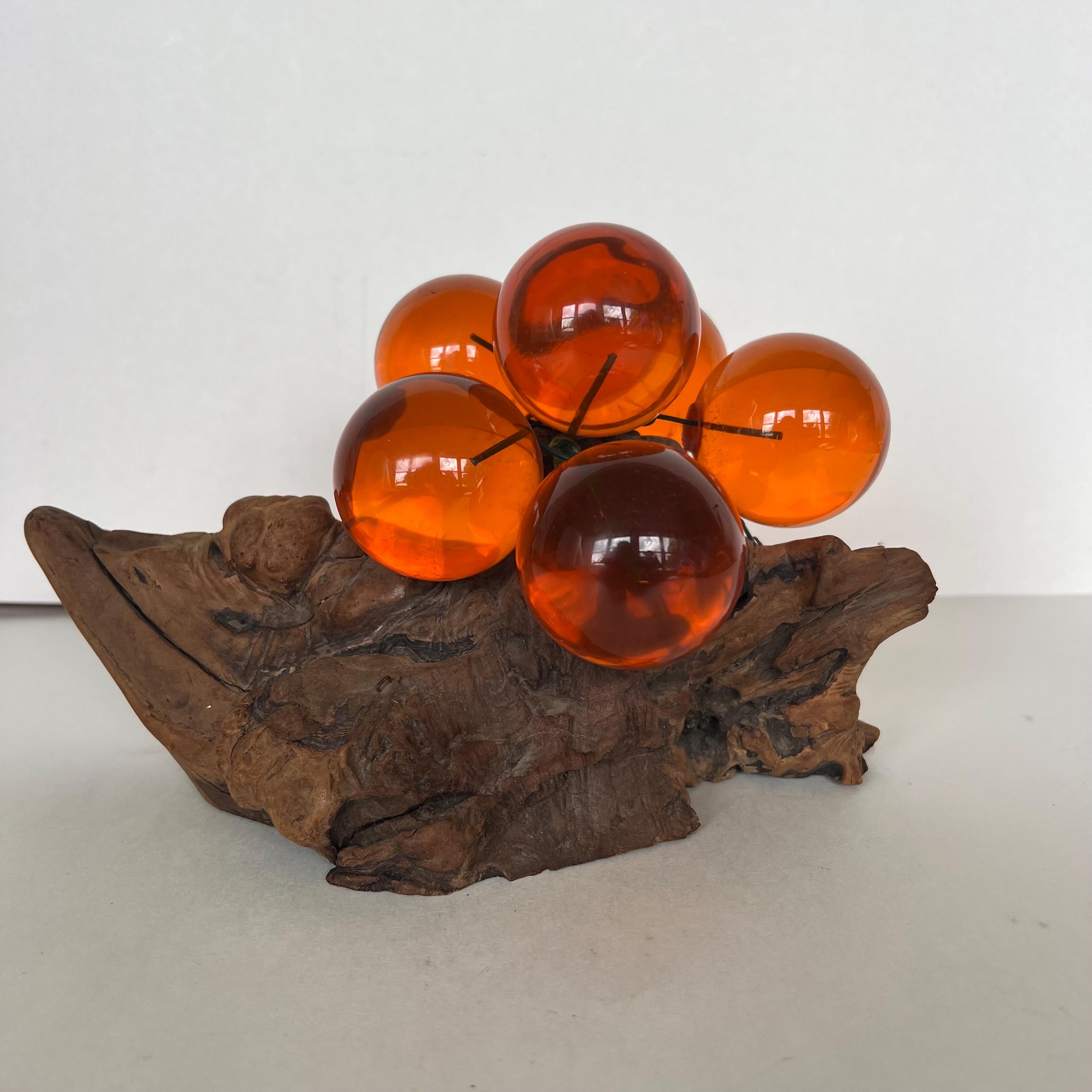 Mid Century Lucite Vintage Grapes - Etsy
