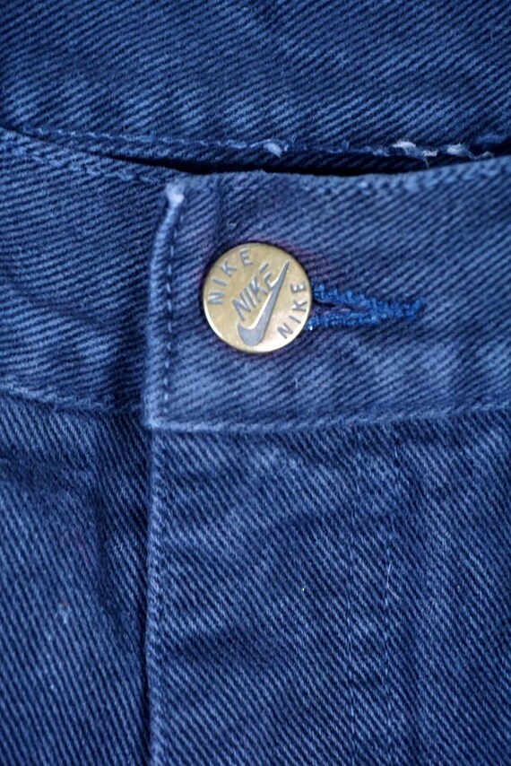 Vintage Y2K Nike Denim Jorts / Mens 42 Baggy Carpenter Shorts