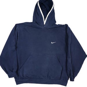 90s Nike Center Swoosh Hoodie - Etsy