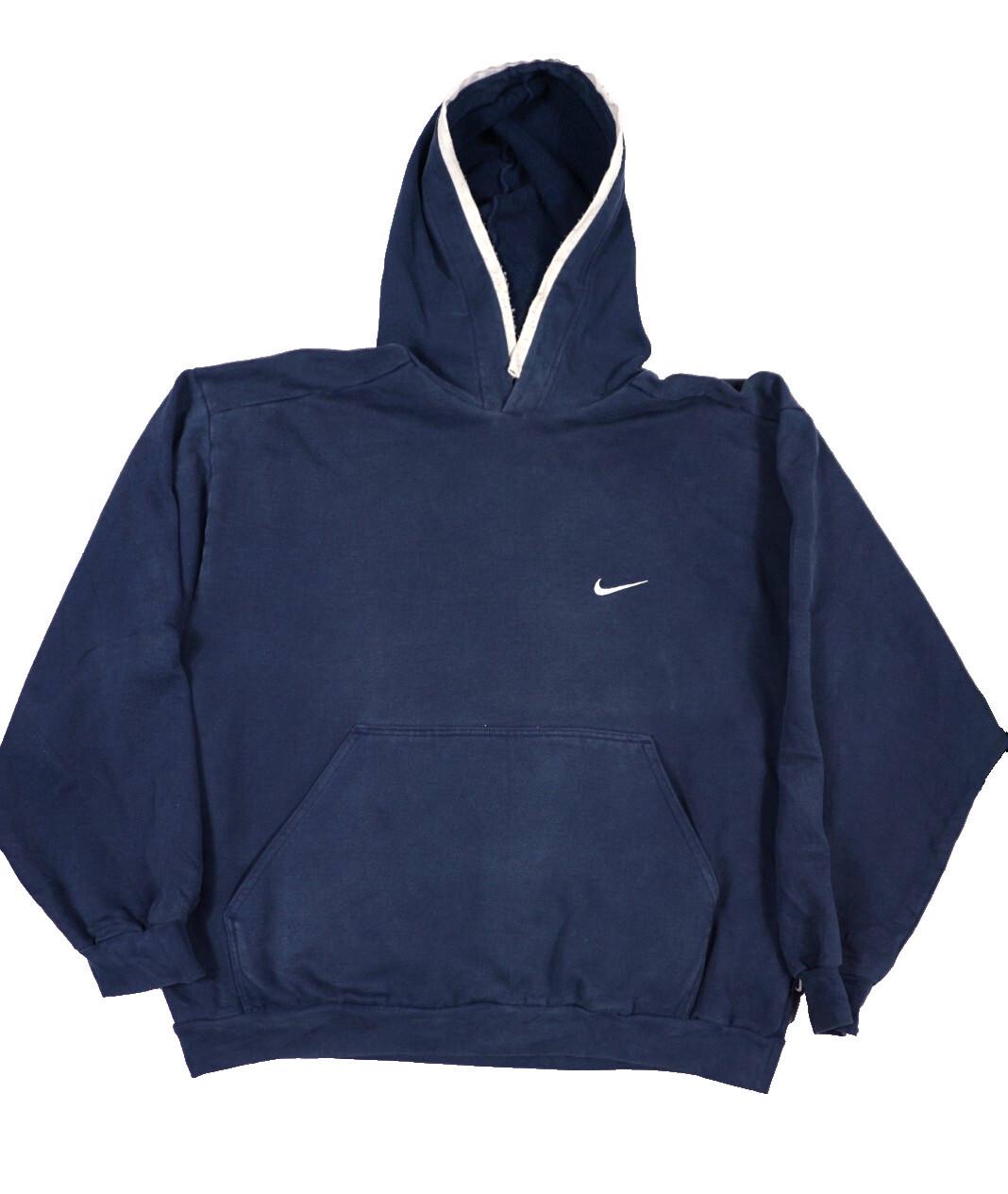 90s Nike Center Swoosh Hoodie - Etsy